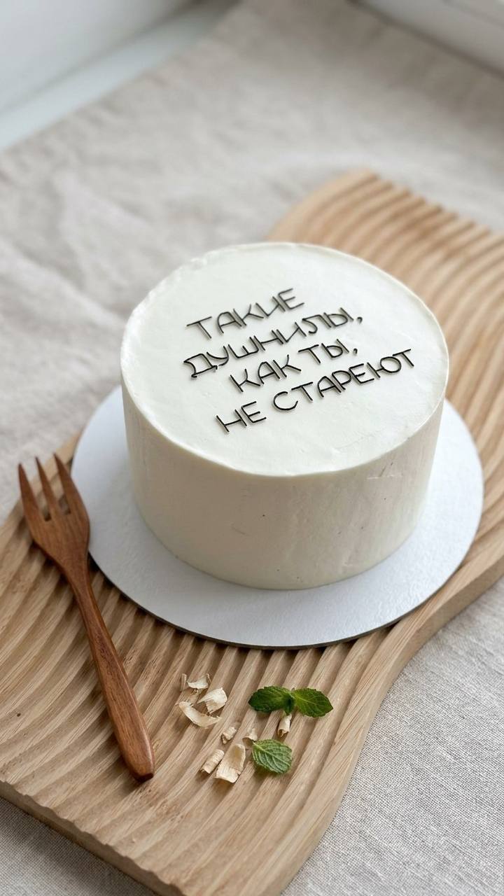 Бенто - торт «Такие душнилы как ты не стареют»